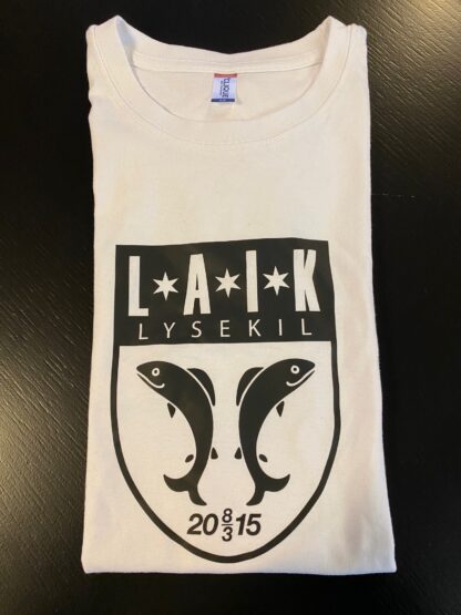 T-Shirt Vit med stort tryck